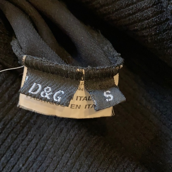 Dolce & Gabbana Black Silk Blouse - Picture 7 of 11